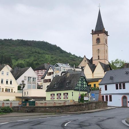 Rheinliebe Bistro Und Pension Лорх Экстерьер фото