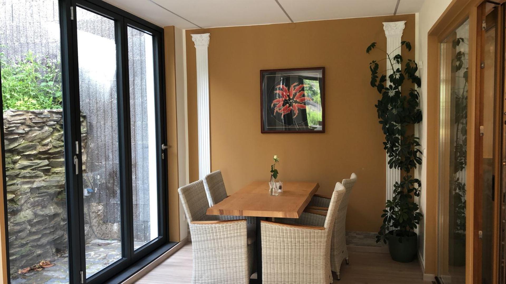 Rheinliebe Bistro Und Pension Лорх Экстерьер фото